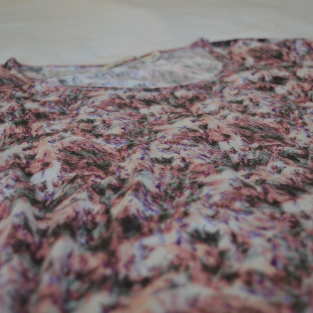 Pink patterned tee - Picture 4 of 4